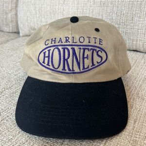 Vintage Charlotte Hornets Hat